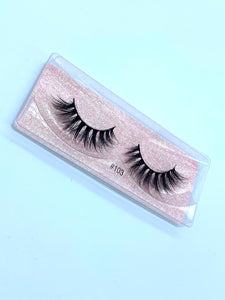 Pink JC- 103 Luxury Faux Lashes