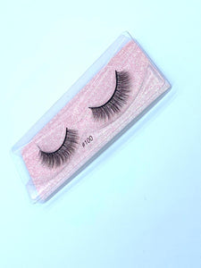 Pink JC-100 Luxury Faux Lashes