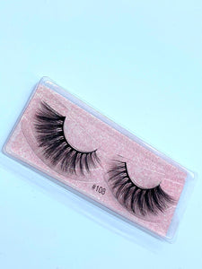 Pink JC- 108 Luxury Faux Lashes