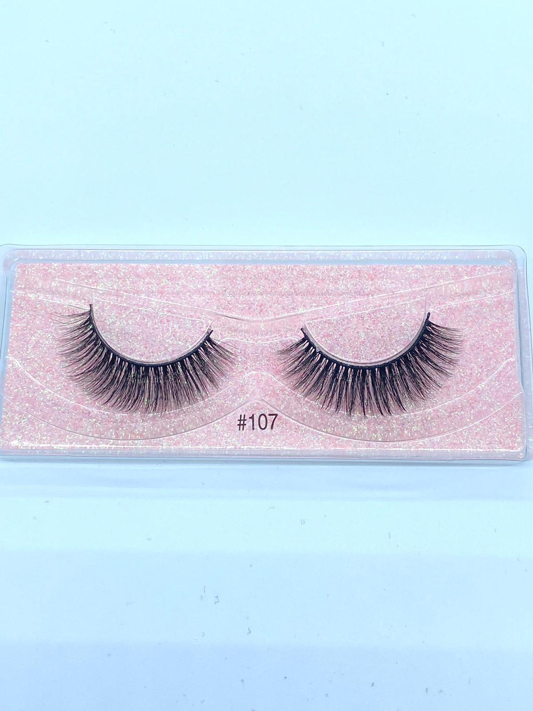 Pink JC- 107 Luxury Faux Lashes