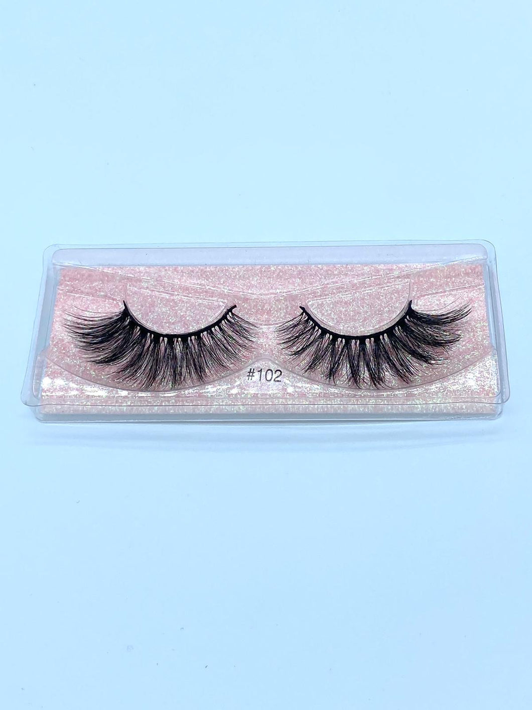 Pink JC-102    Faux Strip Lashes