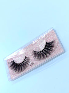 Pink JC- 108 Luxury Faux Lashes